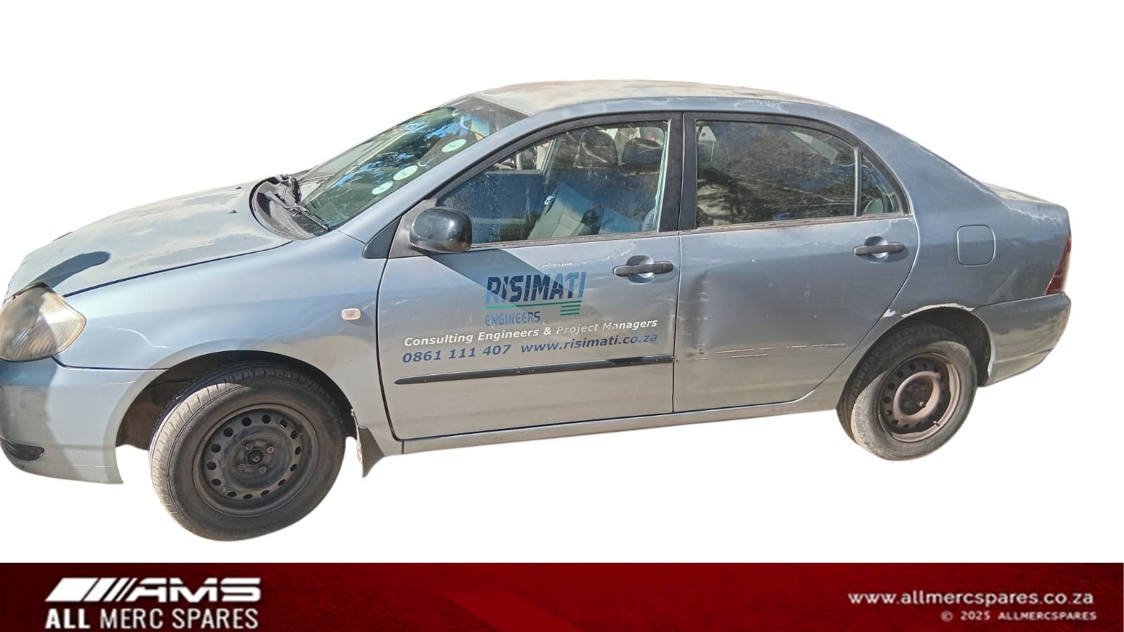 TOYOTA COROLLA 1.4i GLE 2003 STRIPPING FOR SPARES