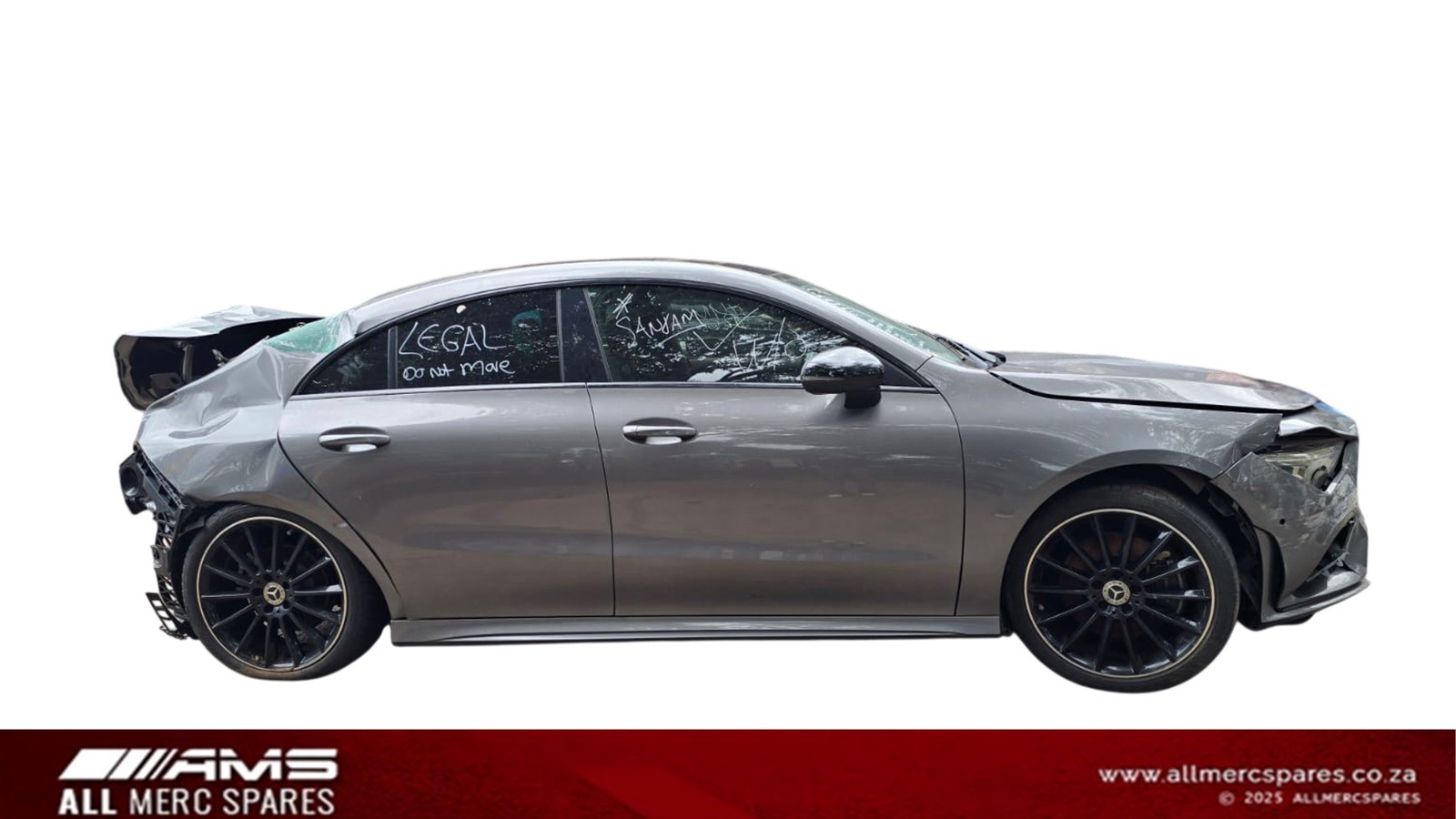 Now stripping a 2023 Mercedes-