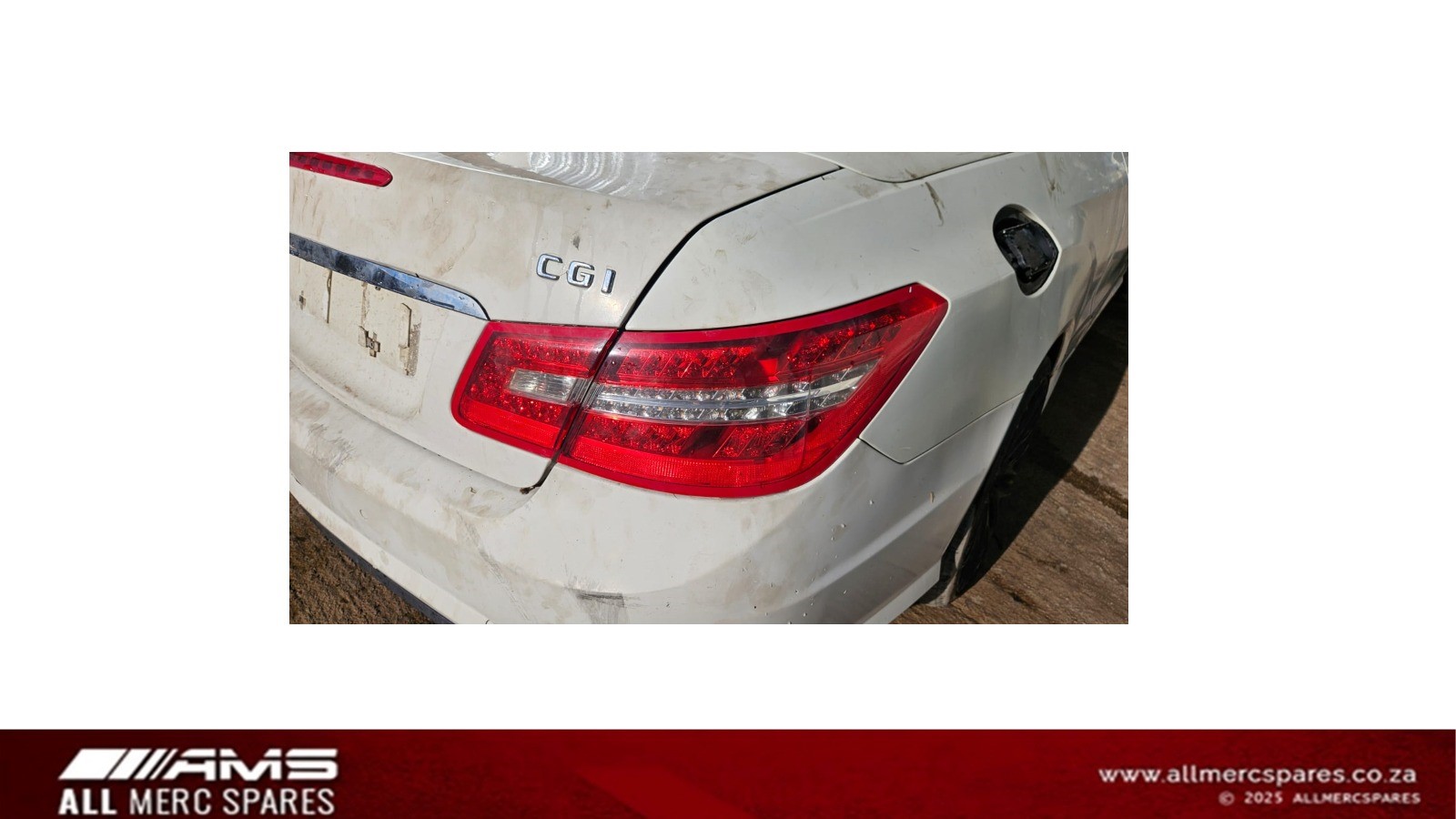 USED MERCEDES E250 2011 TAILLIGHTS