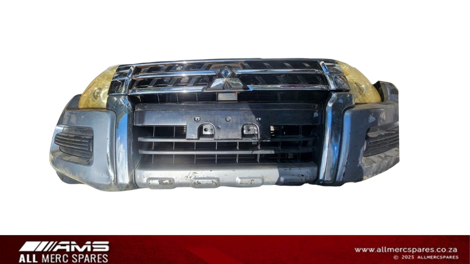 MITSUBISHI PAJERO GEN 4 NOSE CUT FRONT BUMPER 2014