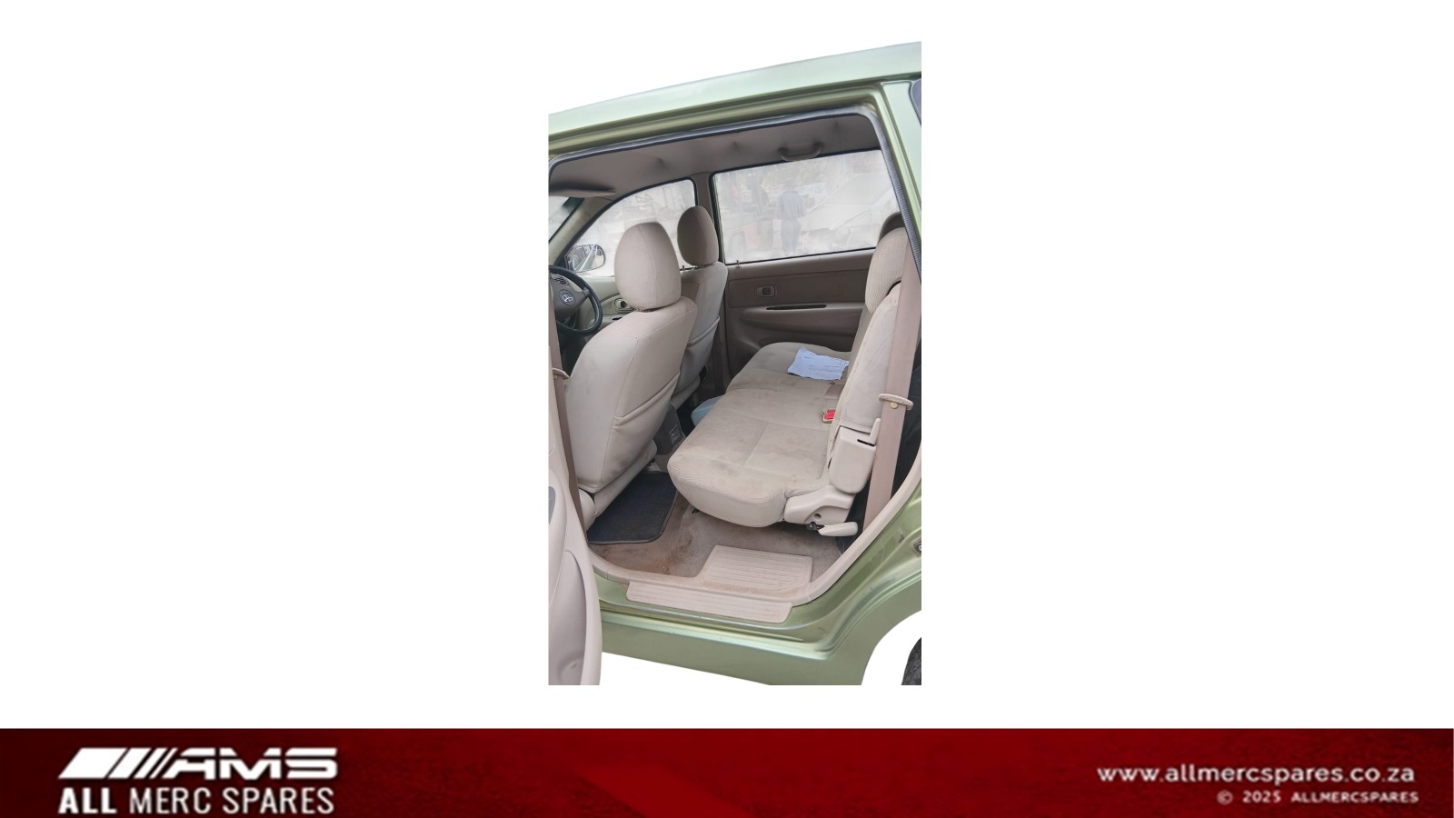 Featured image for “TOYOTA AVANZA 1.3S FRONT SEATS & BACK SEATS T”
