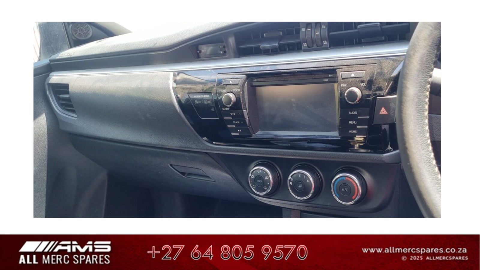 Featured image for “TOYOTA COROLLA D4D DASHBOARD (USED)”