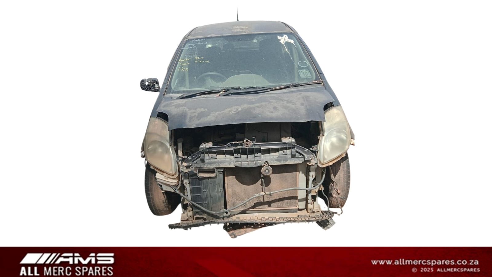 TOYOTA YARIS 2008 STRIPPING FOR SPARES