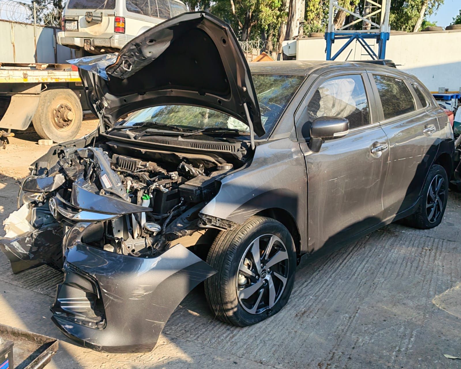 Stripping Toyota Starlet 2022 model
