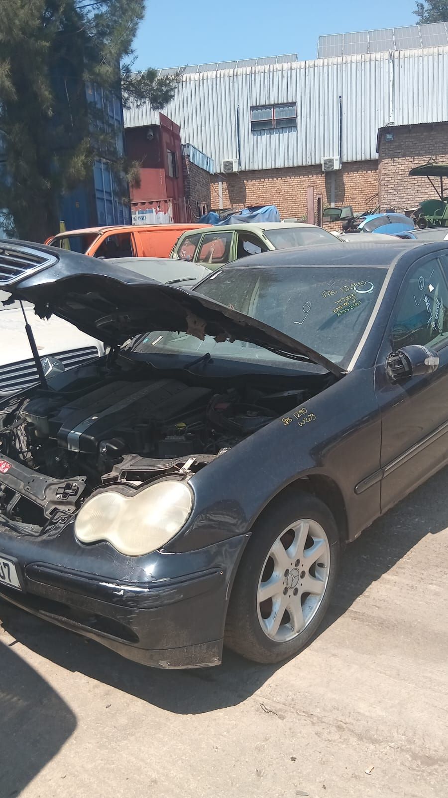Featured image for “Stripping Mercedes W203 V6 C240 2005 Model”